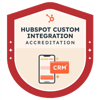 HubSpot Custom Integration Accreditation